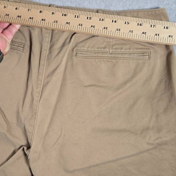 Wallace & Barnes Shorts Mens 36 J Crew Cotton Field Chino Khaki Tan 7 - Picture 8 of 12